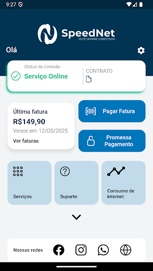 Speed Net Fibra Screenshot 1