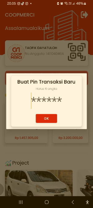 Coopmerci Mobile Screenshot 1