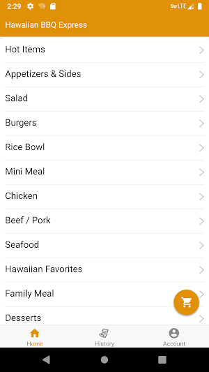 Hawaiian BBQ Screenshot 1