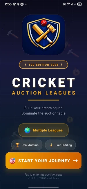 Cricket Auction: Team Builder Screenshot 0