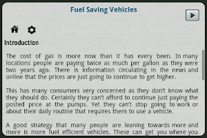 Fuel Saving Vehicles Screenshot 3