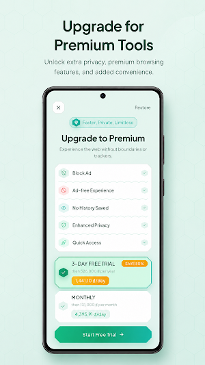 Jade: Private Ad Block Browser Screenshot 3