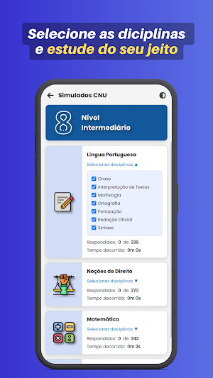 Simulado CNU Concurso Nacional Screenshot 2