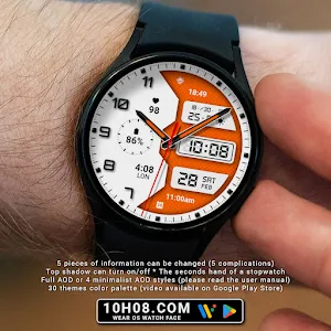 Watch face 10h08.com #129 Screenshot 0
