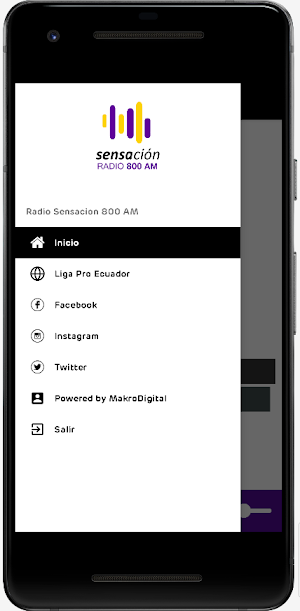 Radio Sensacion Screenshot 2