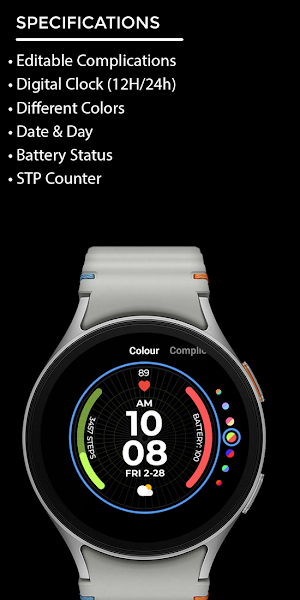 Night ver 68 - watch face Screenshot 3
