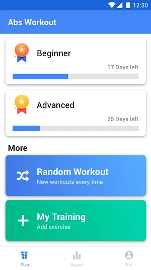 Abs Workout - 30 Day Ab Challenge Screenshot 0