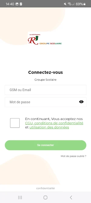 Groupe Scolaire La Reference Screenshot 1