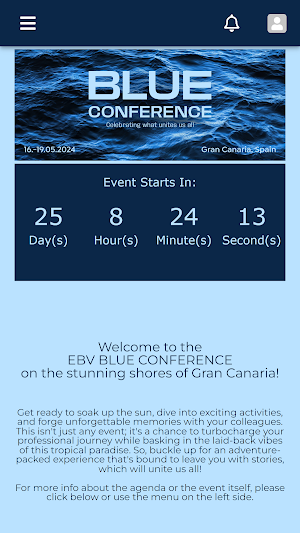EBV BLUE CONFERENCE Screenshot 1
