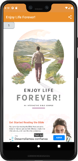 Enjoy Life Forever book JW Screenshot 0