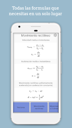 Formulario para Física Screenshot 0