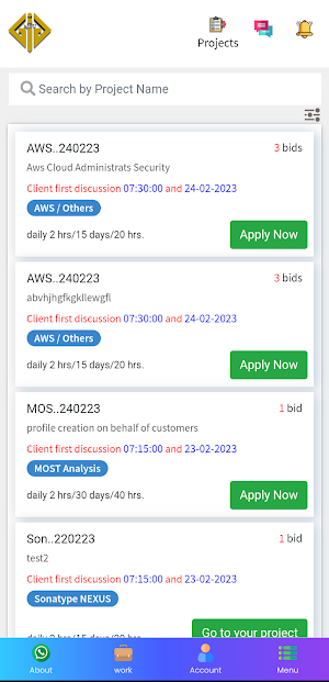 GigNets Screenshot 3