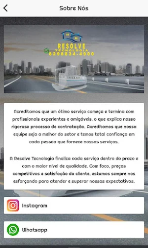 Resolve Tecnologia Screenshot 2