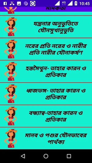 যৌন বিজ্ঞান ও যৌন ব্যাধি এ্যাপ Screenshot 2