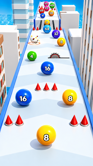 Numbers Run Ball Challenge Screenshot 1