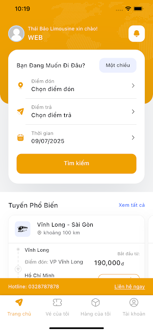 Thái Bảo Limousine Screenshot 0