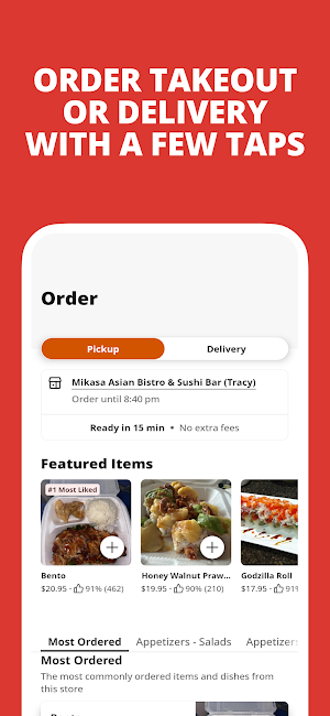 Mikasa Asian Bistro Screenshot 1