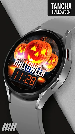Tancha Halloween Watch Face Screenshot 2