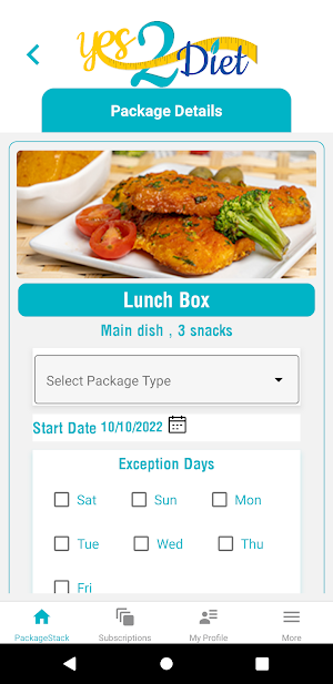 Yes2Diet Screenshot 1