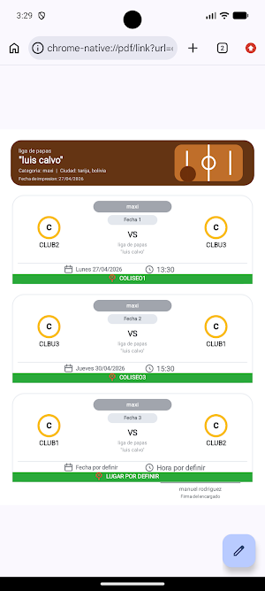 Fixture Facilito Screenshot 0