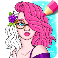 Hairstyle Coloring Book