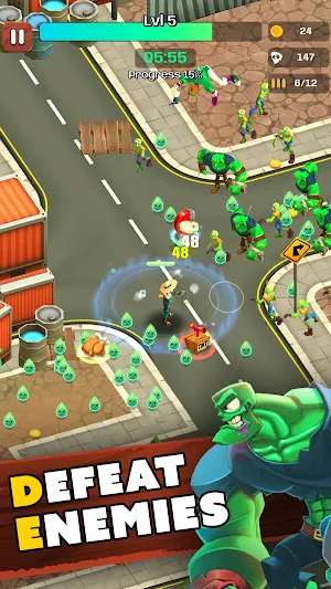 Zomvilles: Zombie Survival RPG Screenshot 1