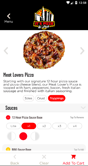 JT’s Pizza Screenshot 3