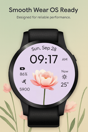 Pastel Bloom WatchFace Screenshot 3