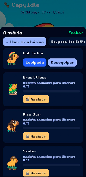 CapyIdle Screenshot 1