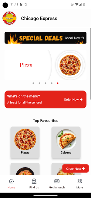 Chicago Express Pizza Ipswich Screenshot 0