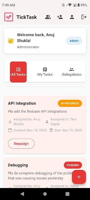 TickTask Screenshot 2