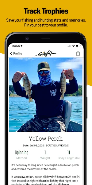 GoWild: Hunting, Fishing and Outdoors Social Media screenshot 5