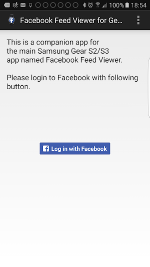 Gear S2/S3 Social Feed & Timeline Browse Screenshot 0