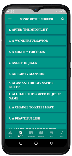 COC HYMNS Screenshot 1