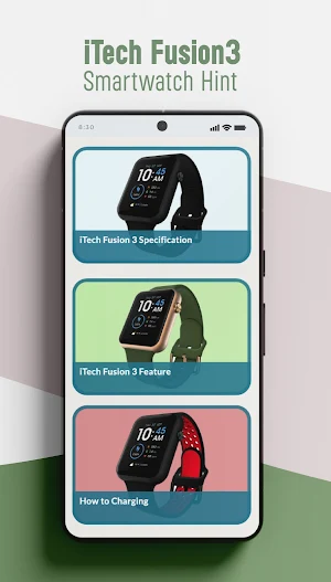 iTech Fusion3 Smartwatch Hint Screenshot 2