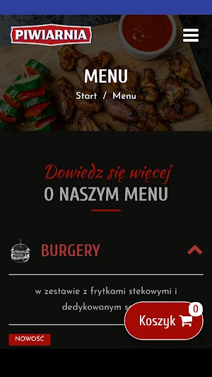 Piwiarnia Warka Bełchatów Screenshot 1