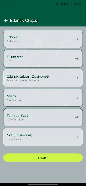 Sportio Screenshot 2