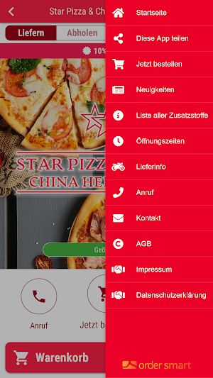 Star Pizza & China Heimservice Screenshot 2