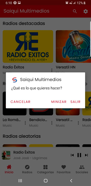 Saiqui Multimedios Screenshot 3