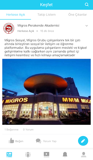 Migros Sosyal Screenshot 1