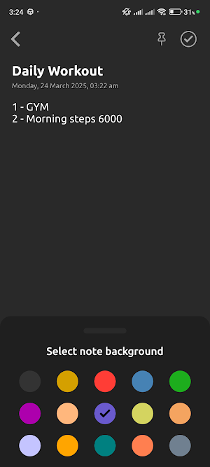 SIMPLE NOTES Screenshot 2