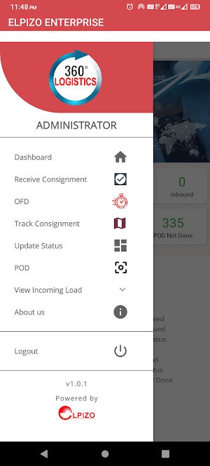 360 Logistics Screenshot 2