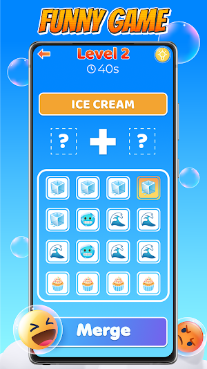 Emoji Merge Kitchen, Moji Game Screenshot 3
