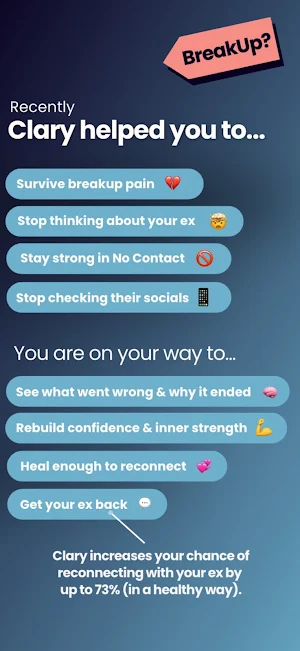 Clary AI - Dating & Breakups Screenshot 2