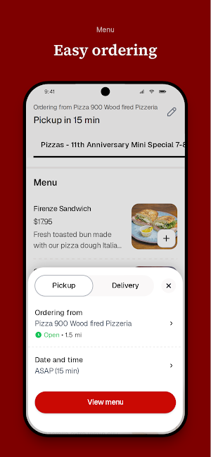 Pizza 900 Wood Fired Pizzeria Screenshot 2