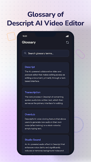 Tutor for Descript AI Video Screenshot 3