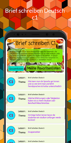 Brief schreiben Deutsch c1 Screenshot 2