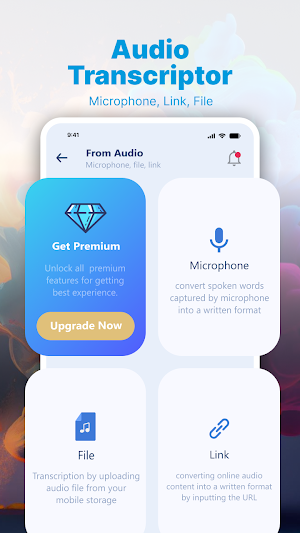 Translate Audio, Video to Text Screenshot 1