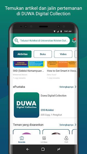 DUWA Digital Collection Screenshot 3