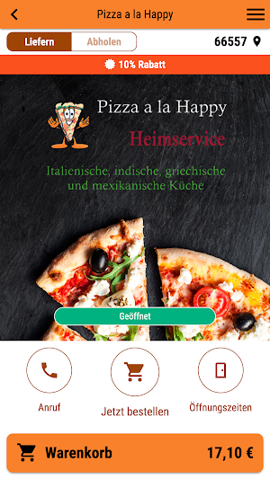 Pizza a la Happy Screenshot 0